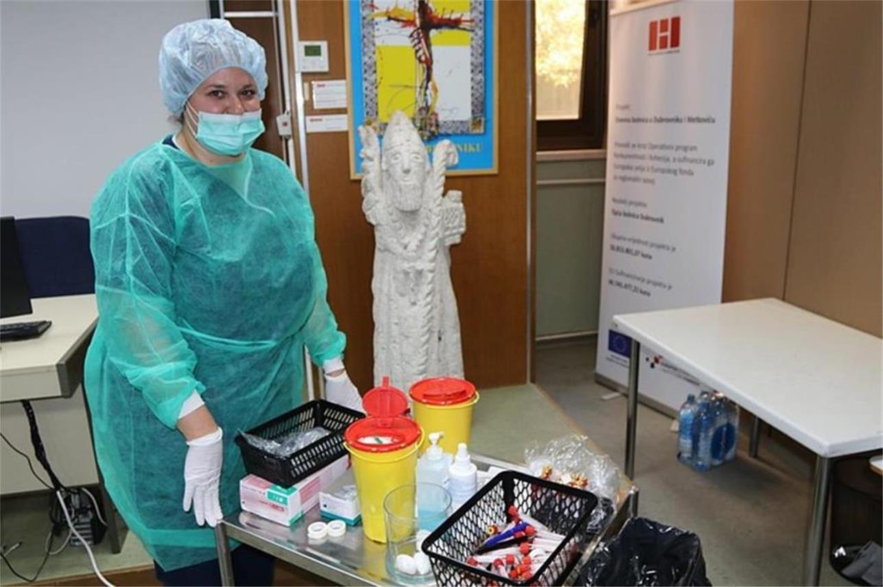 Serološko testiranje u OB Dubrovnik 0