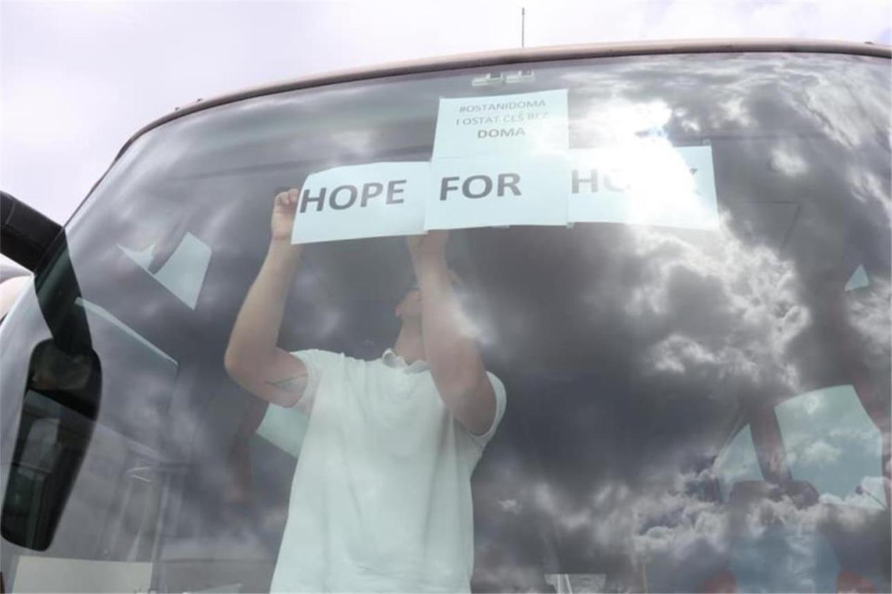 Prosvjed autobuseri 0