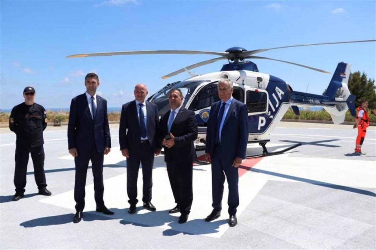 Ministar Beroš u Dubrovniku povodom uspostavljanja ovogodišnje Hitne helikopterske službe  0