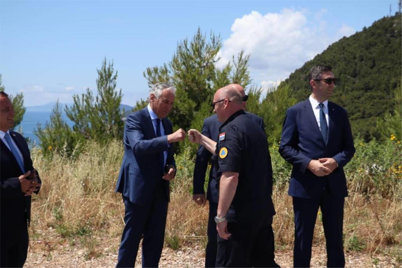 Ministar Beroš u Dubrovniku povodom uspostavljanja ovogodišnje Hitne helikopterske službe  0