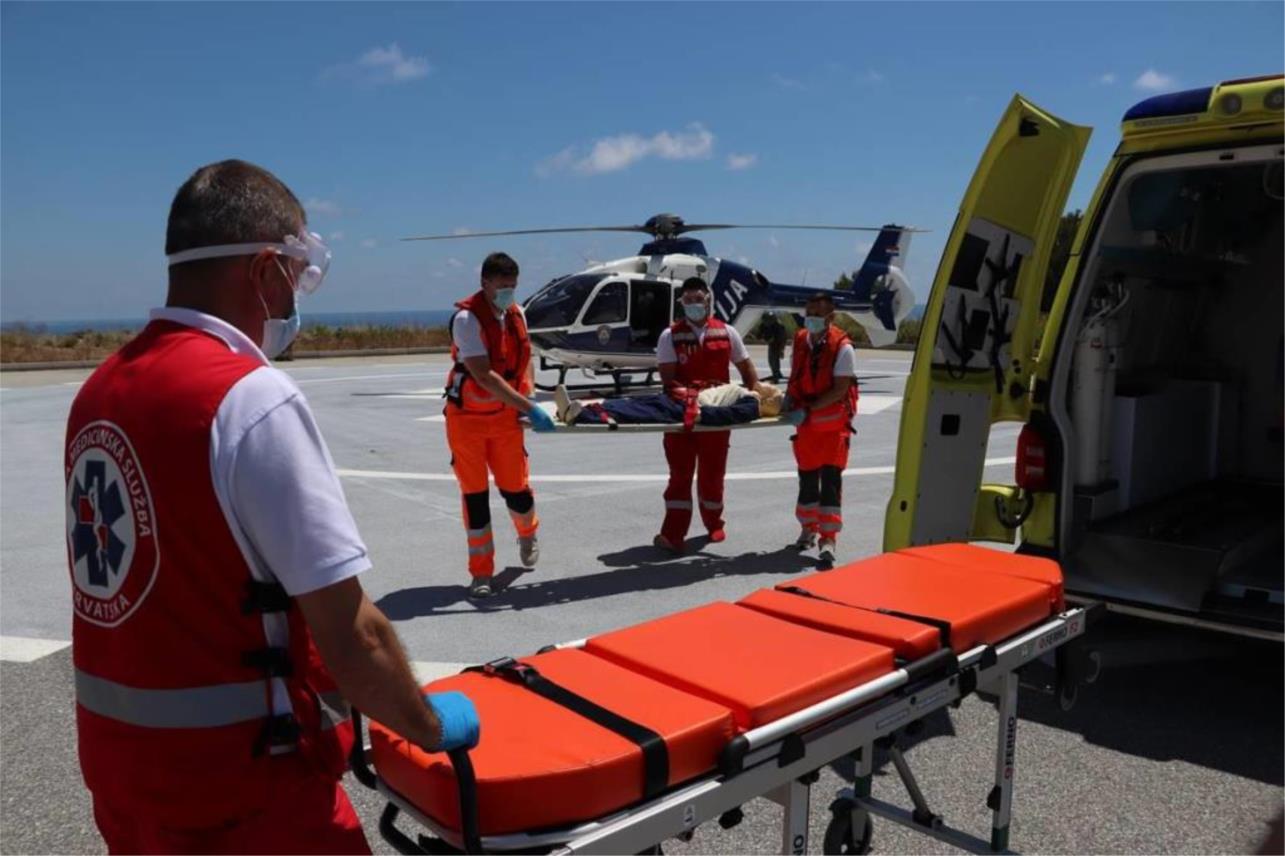 Ministar Beroš u Dubrovniku povodom uspostavljanja ovogodišnje Hitne helikopterske službe  0