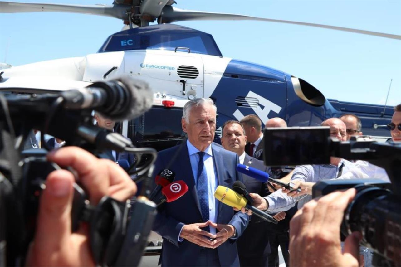 Ministar Beroš u Dubrovniku povodom uspostavljanja ovogodišnje Hitne helikopterske službe  0