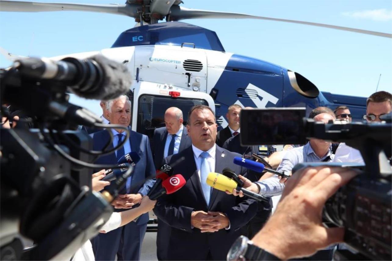 Ministar Beroš u Dubrovniku povodom uspostavljanja ovogodišnje Hitne helikopterske službe  0
