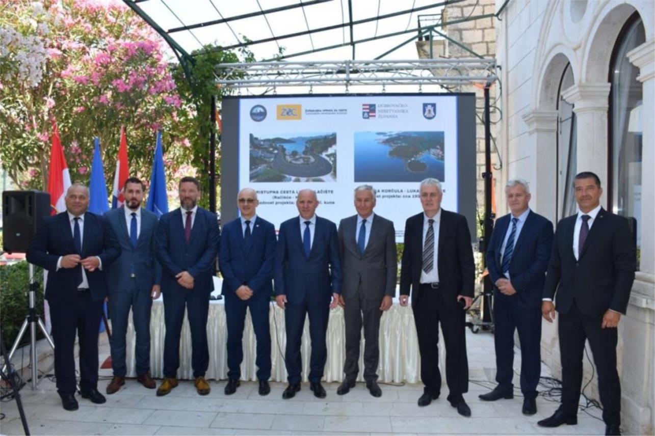 POTPISANI UGOVORI VRIJEDNI 360 MILIJUNA KUNA! Ovako će izgledati luka Polačište s pristupnom cestom  0