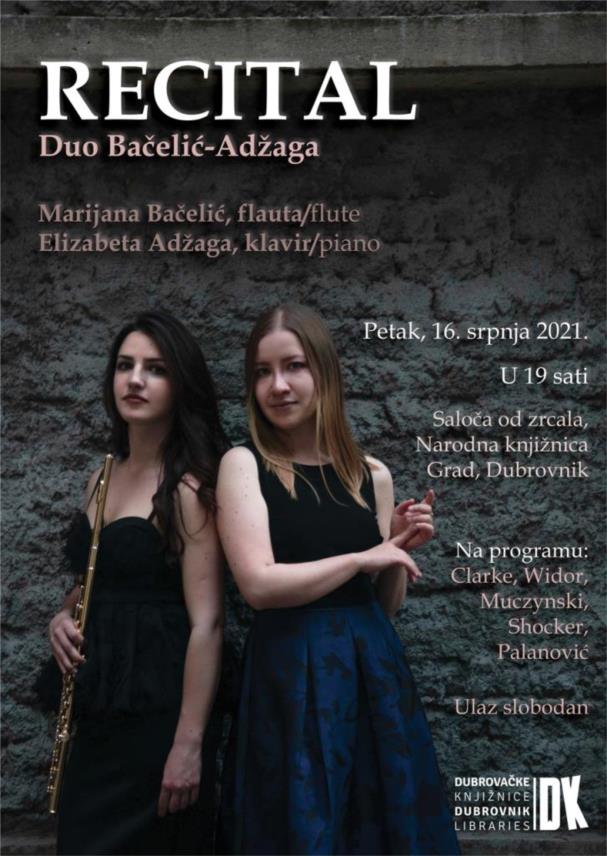 Recital dua Bačelić - Adžaga u Saloči od zrcala