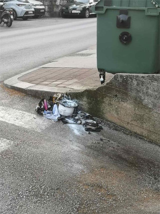 IZGORILA MAŠINA: Požar u ulici Andrije Hebranga