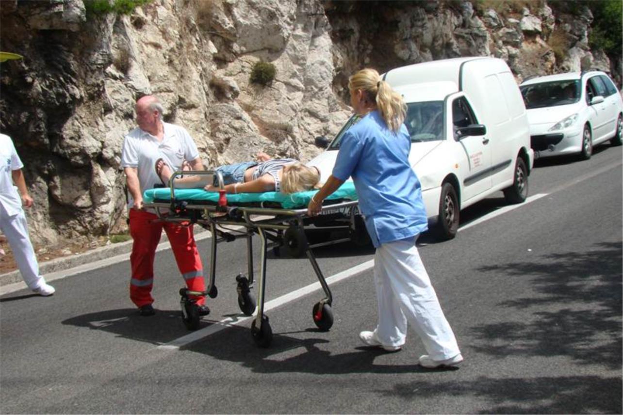 Prometni kaos strankinje pale u nesvijest