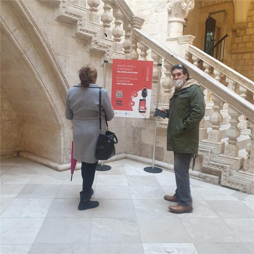 Multimedijalni vodič „Knežev dvor u Dubrovniku“