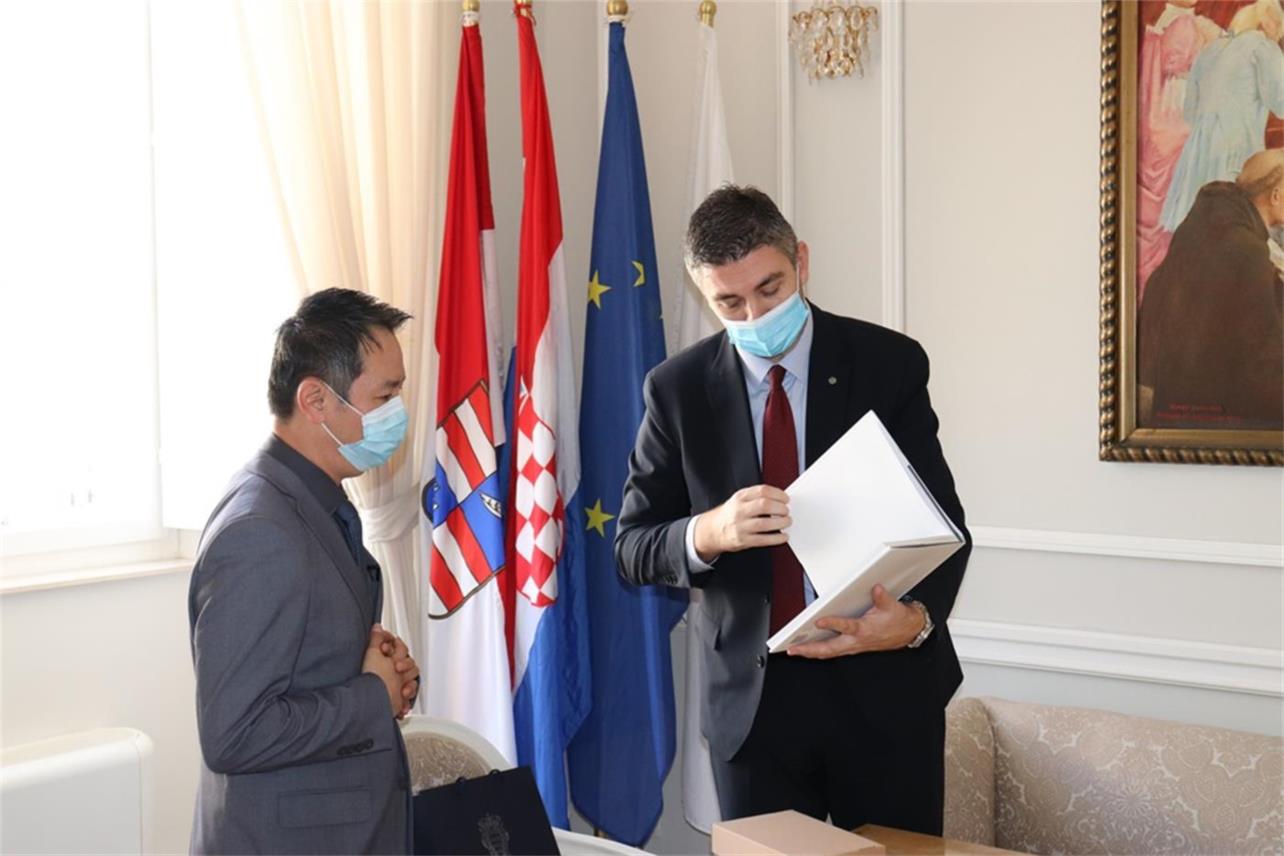 Gradonačelnik Franković primio veleposlanika Malezije u Hrvatskoj