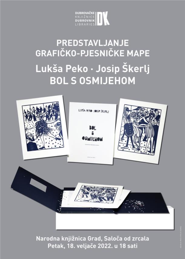 Predstavljanje grafičko-pjesničke mape Lukše Peka i Josipa Škerlja