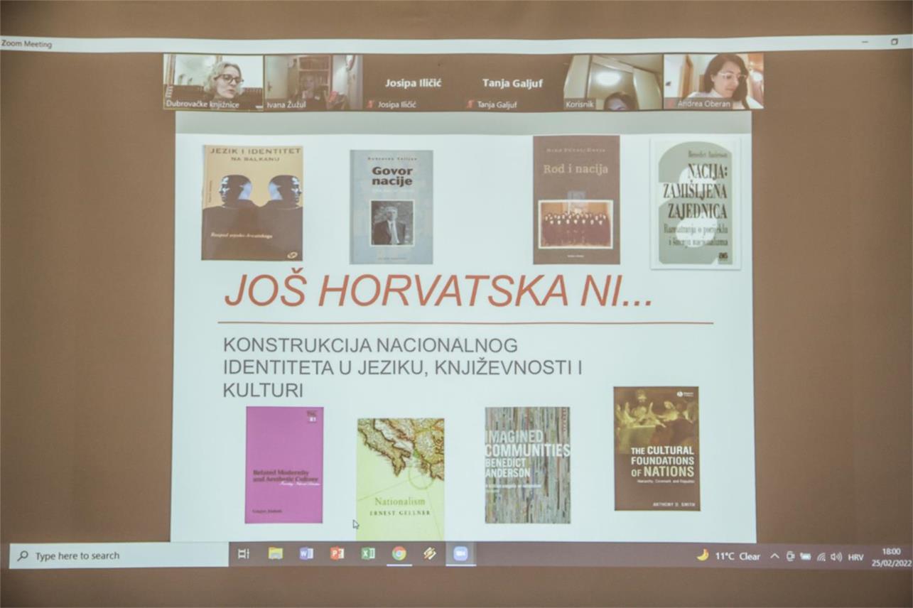 Ivana Žužul održala online predavanje u okviru Mjeseca hrvatskoga jezika