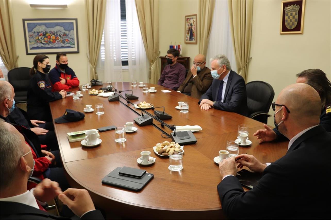 Prijam za pripadnike operativnih snaga civilne zaštite povodom Međunarodnog dana civilne zaštite