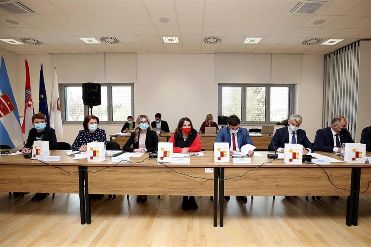 Zamjenik Cebalo na sjednici Izvršnog odbora Hrvatske zajednice županija