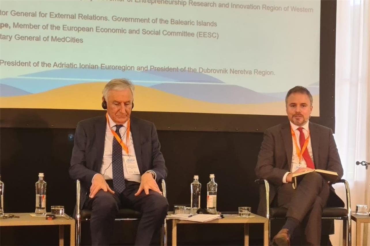Župan Dobroslavić na konferenciji “Zelena i digitalna tranzicija na Mediteranu” u Barceloni