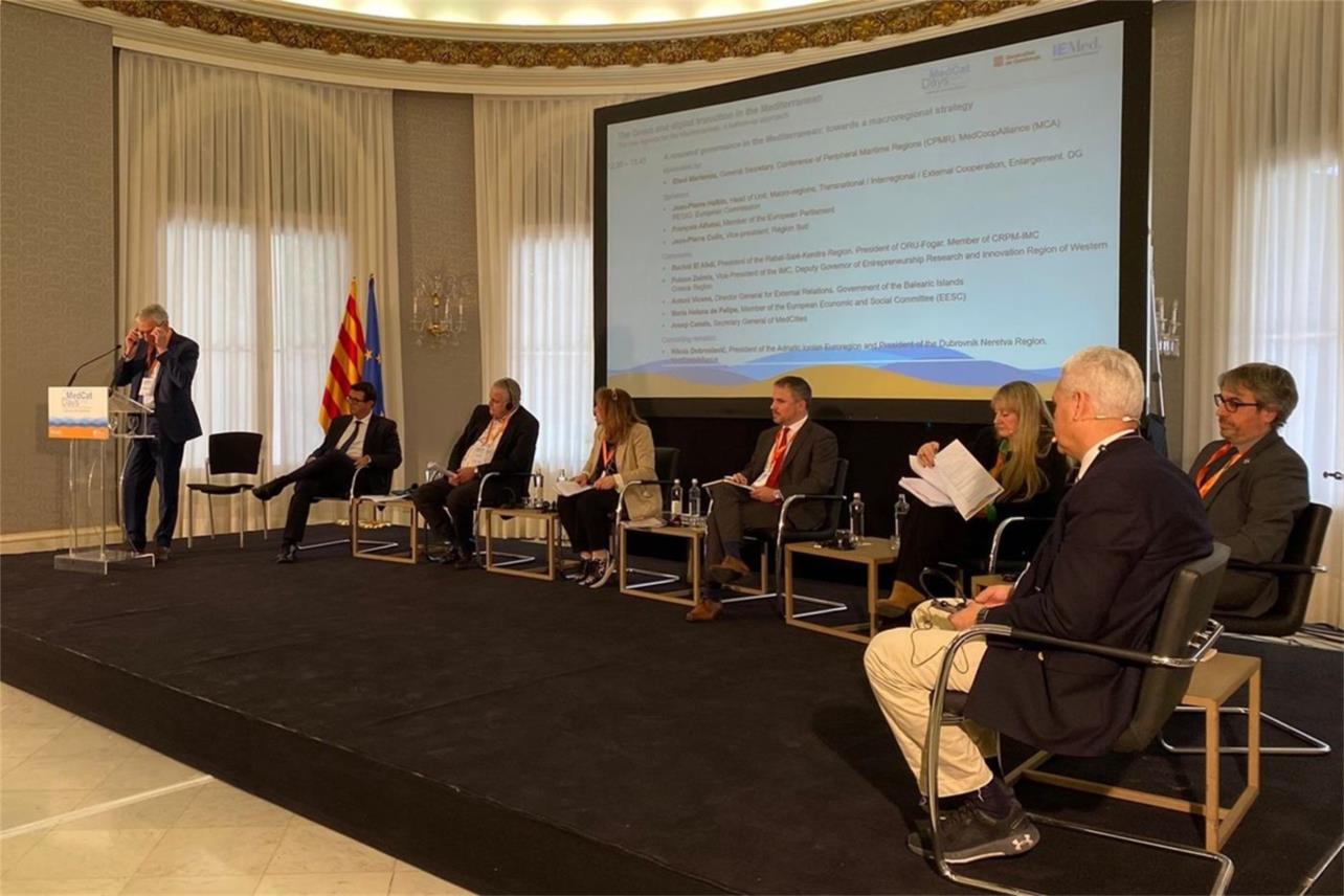 Župan Dobroslavić na konferenciji “Zelena i digitalna tranzicija na Mediteranu” u Barceloni