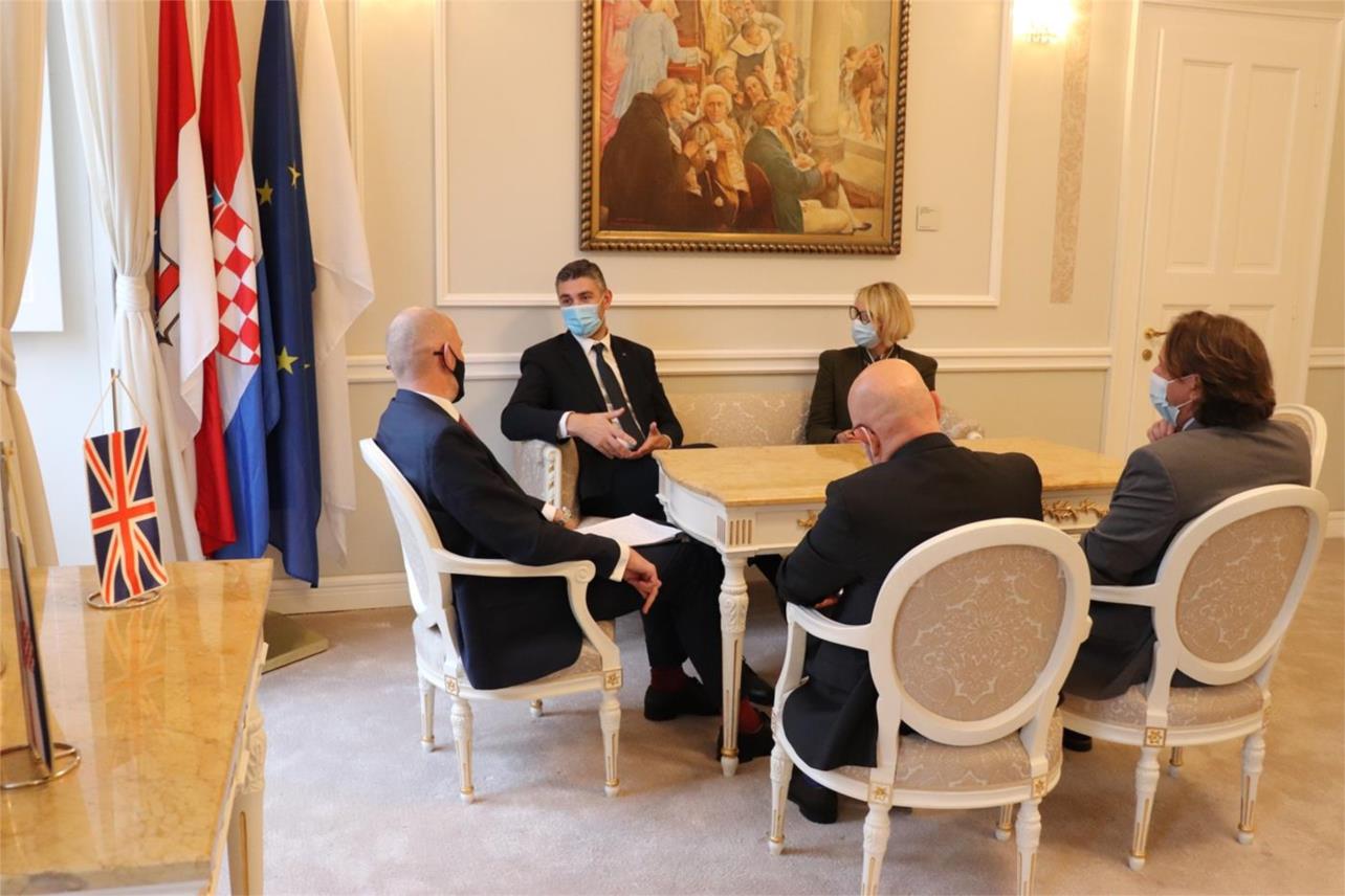 Britanski veleposlanik u nastupnom posjetu kod dubrovačkog gradonačelnika