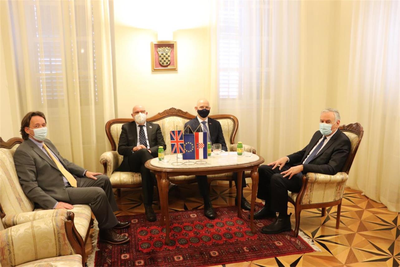 Župan Dobroslavić primio veleposlanika Ujedinjene Kraljevine Velike Britanije i Sjeverne Irske