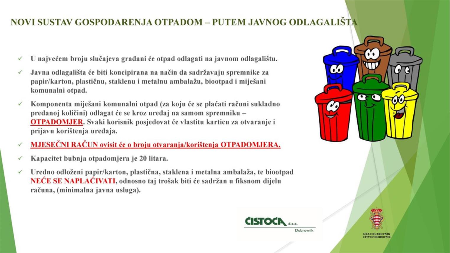 Predstavljen novi sustav gospodarenja otpadom