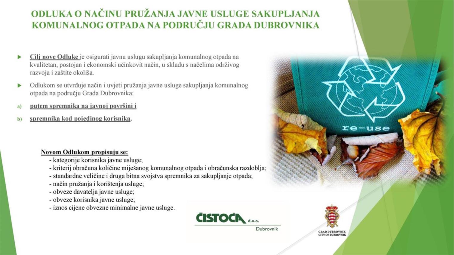 Predstavljen novi sustav gospodarenja otpadom