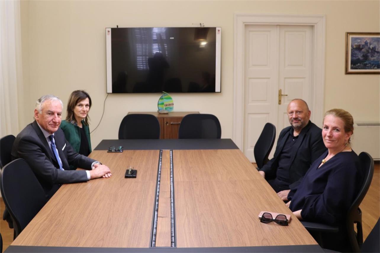 Župan Dobroslavić primio osnivače Ponta Lopud Festivala