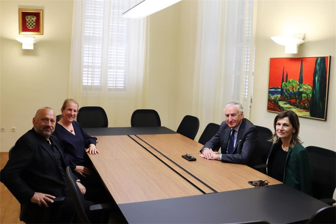 Župan Dobroslavić primio osnivače Ponta Lopud Festivala