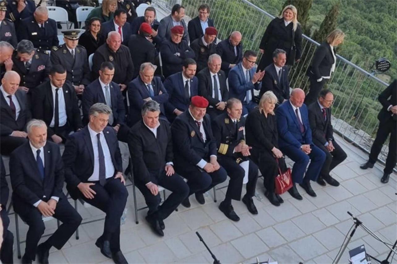 Na tvrđavi Klis održana Svečana akademija u povodu obljetnice osnutka Četvrte gardijske brigade