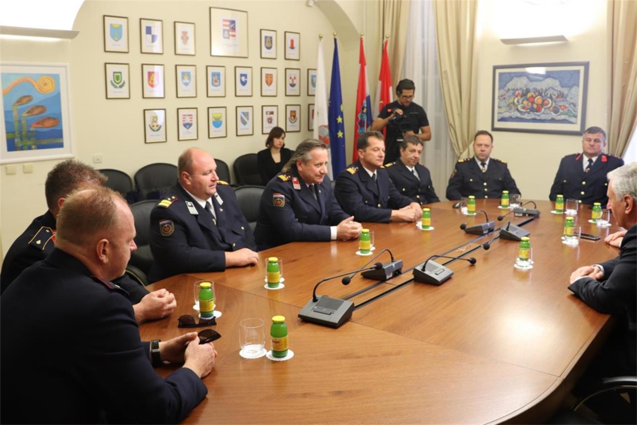 Povodom blagdana svetog Florijana održan prijem za predstavnike Vatrogasne zajednice