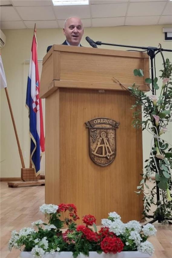 Župan Dobroslavić i zamjenik Cebalo na Svečanoj sjednici Općinskog vijeća Općine Orebić