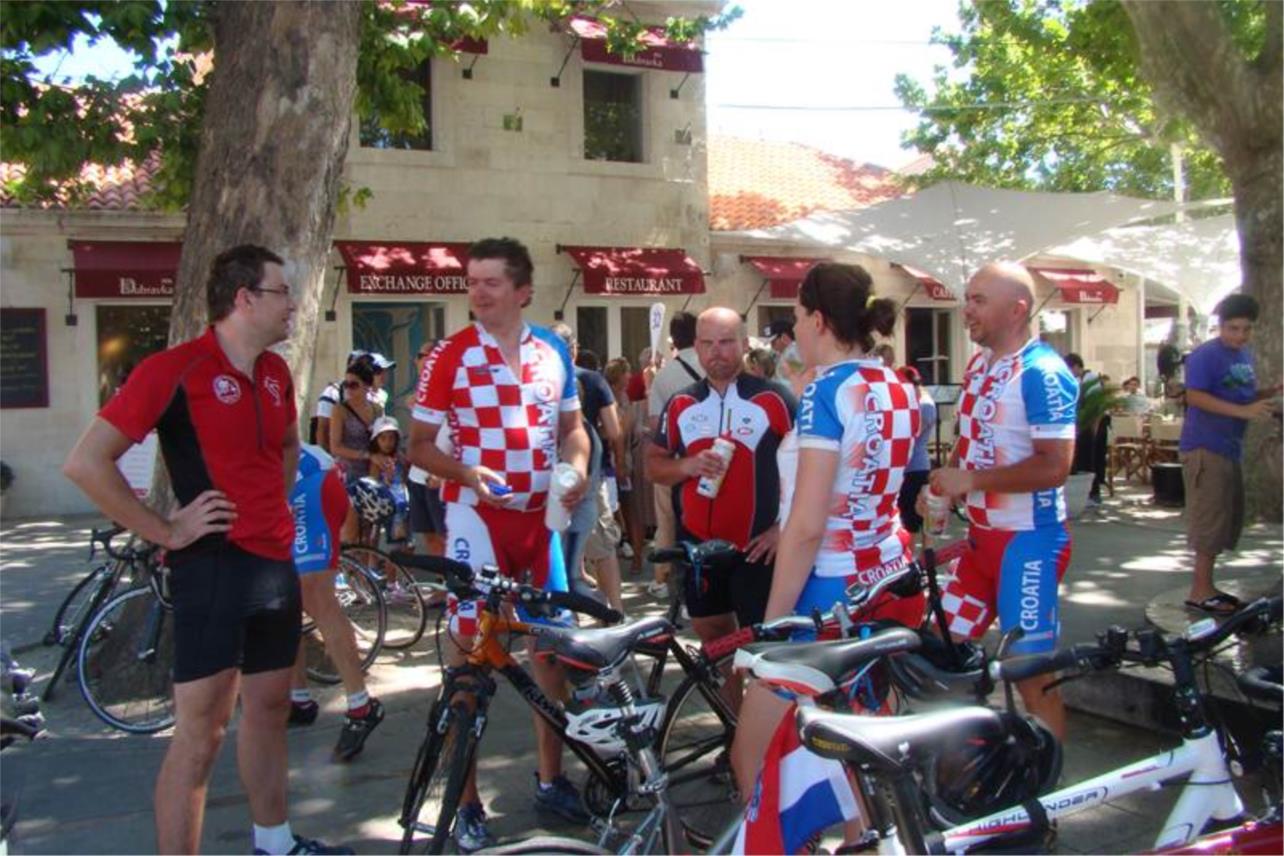 Biciklisti maraton Ovčara - Knin - Dubrovnik