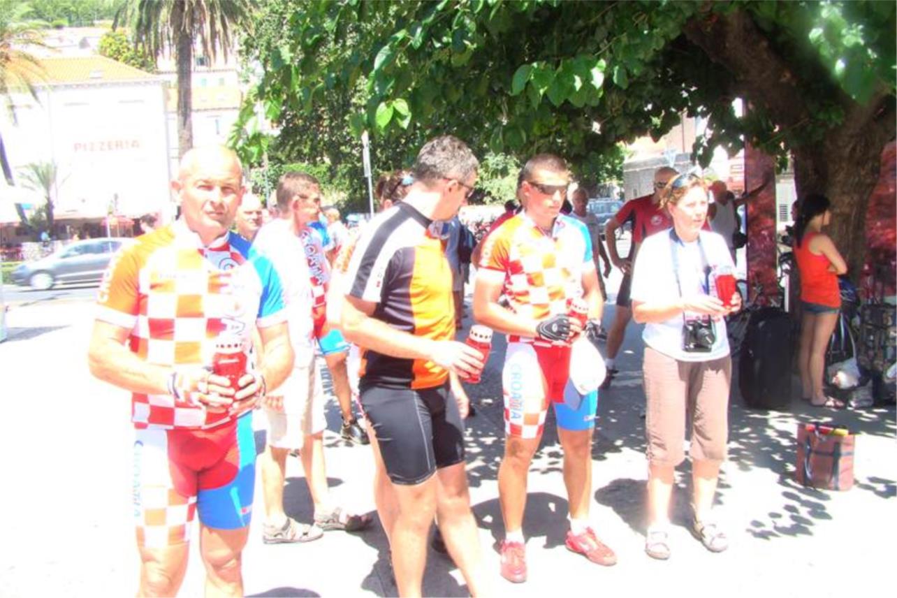 Biciklisti maraton Ovčara - Knin - Dubrovnik