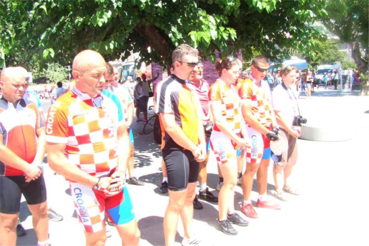 Biciklisti maraton Ovčara - Knin - Dubrovnik