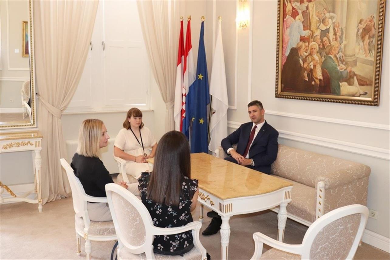 Gradonačelnik Franković primio Romanu Delić