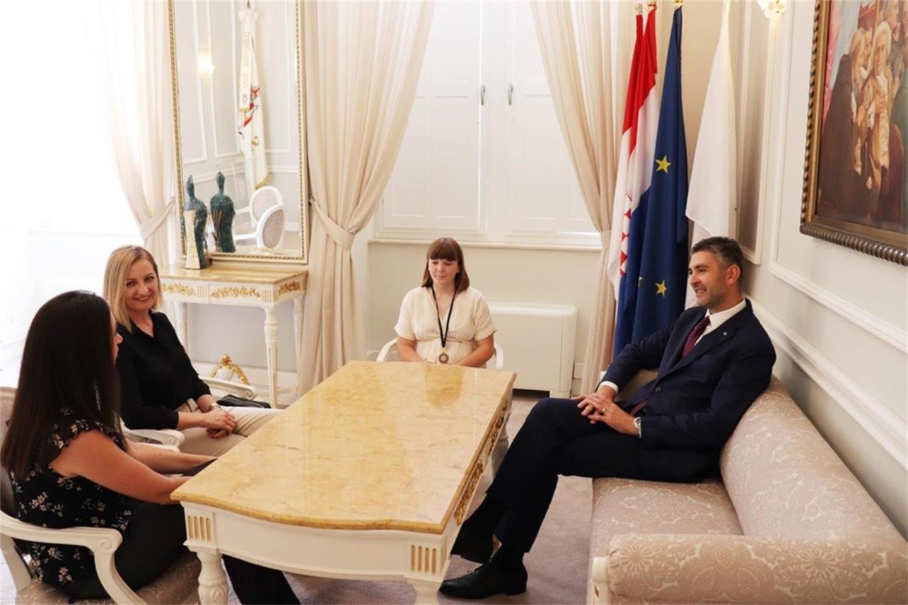 Gradonačelnik Franković primio Romanu Delić