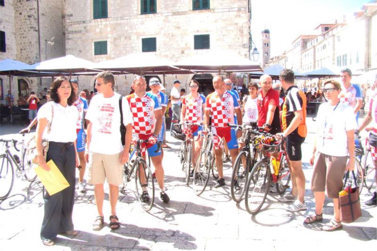 Biciklisti maraton Ovčara - Knin - Dubrovnik