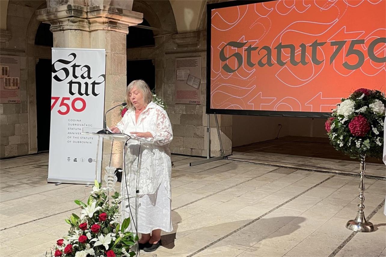Središnja svečanost proslave 750 godina Dubrovačkog statuta