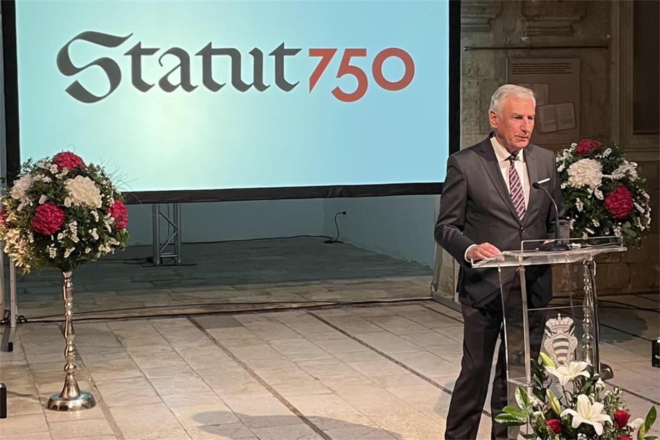 Središnja svečanost proslave 750 godina Dubrovačkog statuta