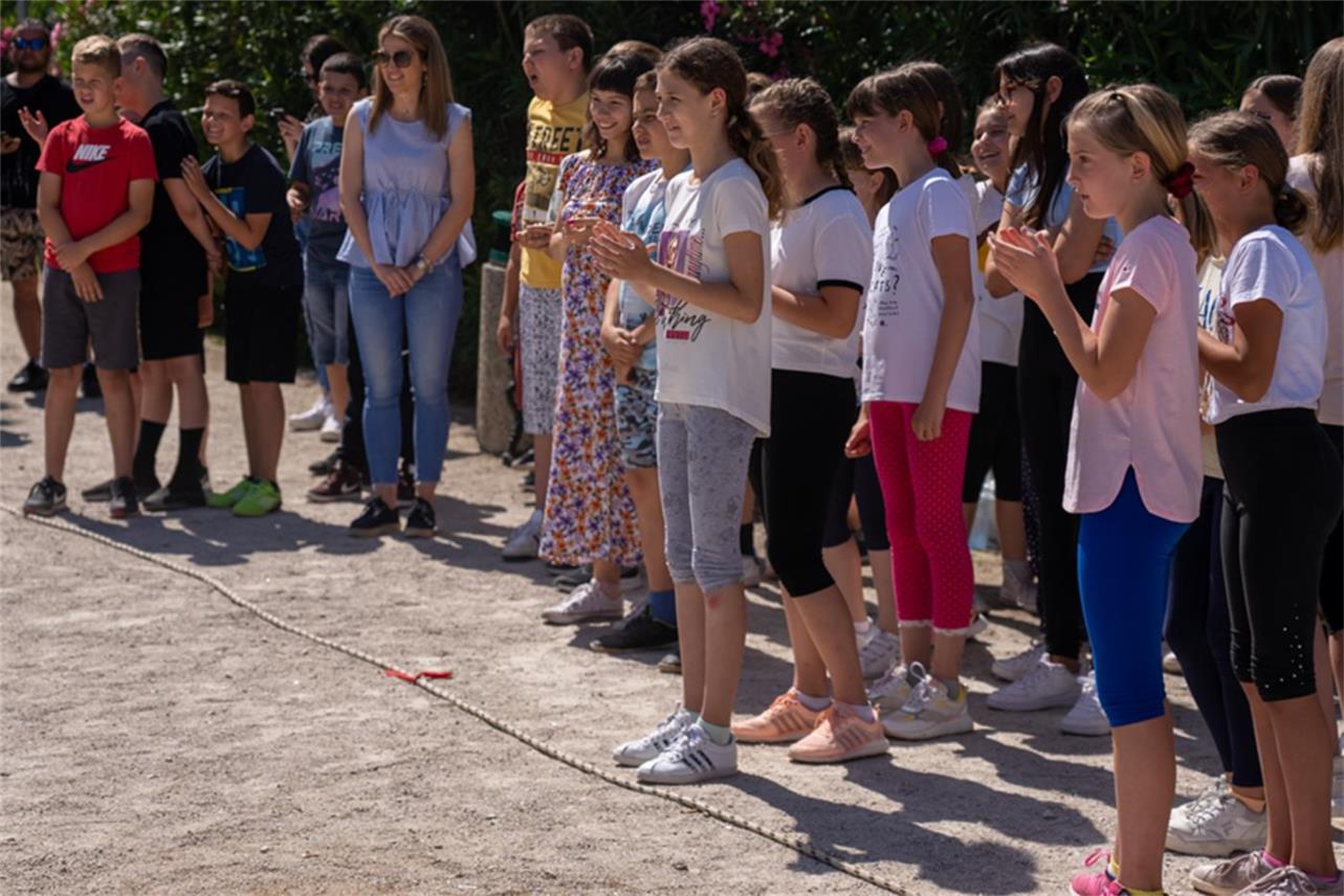 Gradonačelnik Franković obišao edukativne eksponate u dječjem parku na Batali