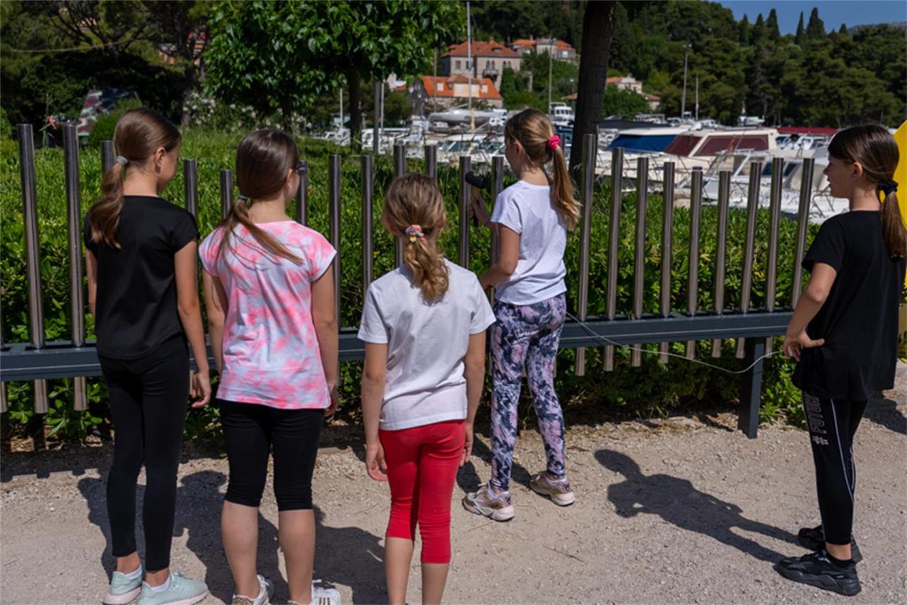 Gradonačelnik Franković obišao edukativne eksponate u dječjem parku na Batali