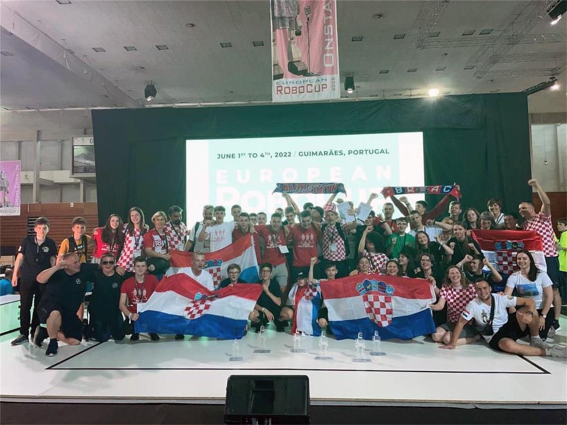 Dubrovački robotičari na europskom prvenstvu u robotici European RoboCup 2022 u Portugalu