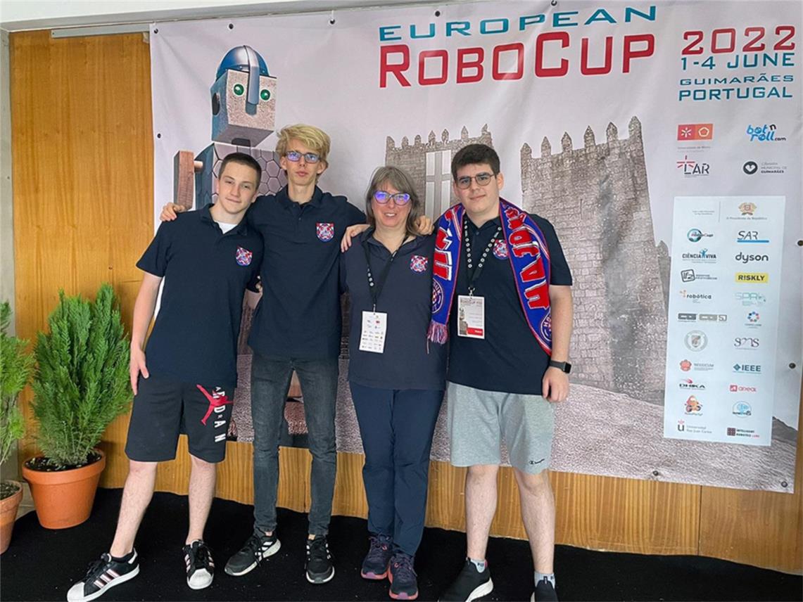 Dubrovački robotičari na europskom prvenstvu u robotici European RoboCup 2022 u Portugalu