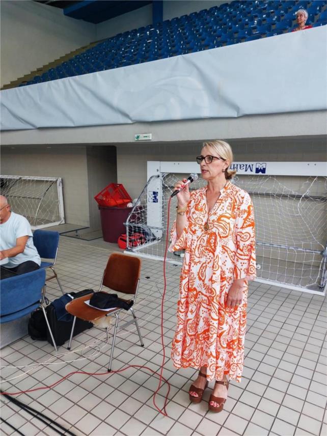 Zamjenica gradonačelnika Tepšić na otvaranju međunarodnog plivačkog mitinga "Zlatni Orlando 2022."