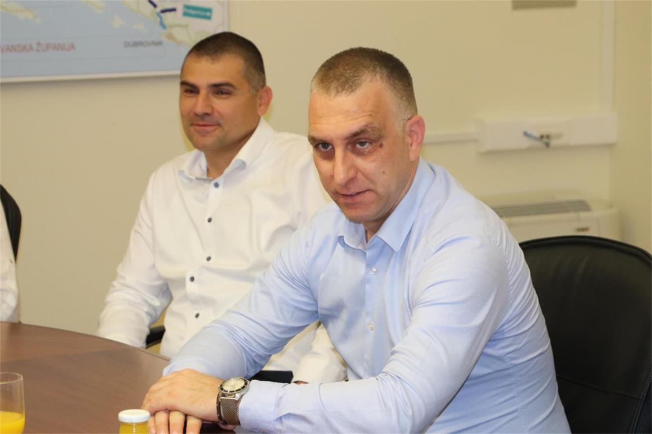Predstavnici Rukometnog kluba Metković Mehanika na prijemu u palači Ranjina