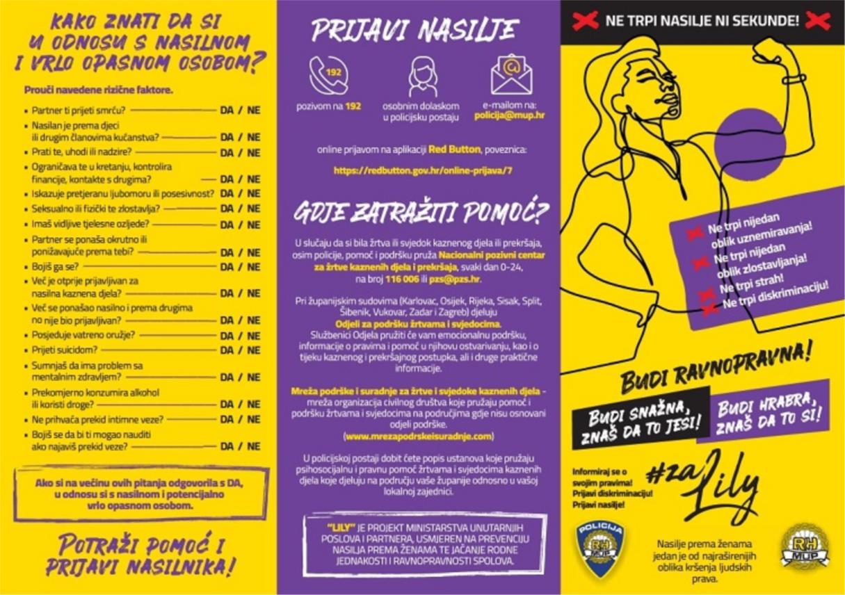 Obilježavanje Nacionalnog dana borbe protiv nasilja nad ženama