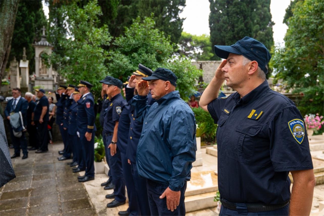 Grad Dubrovnik odaje počast policiji povodom blagdana sv. Mihovila