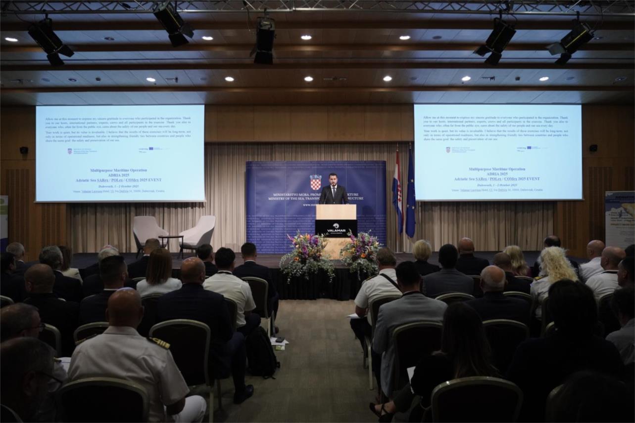 Zamjenik župana otvorio vježbu traganja i spašavanja u Jadranu