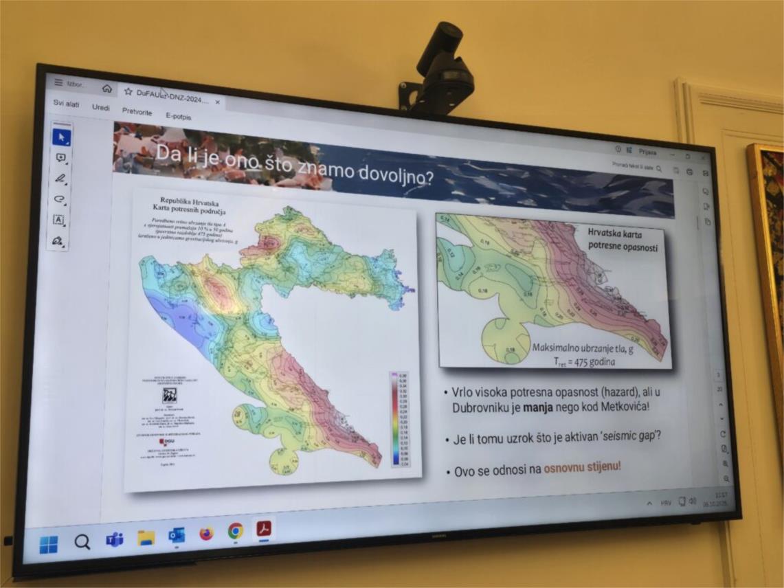 Župan Pezo razgovarao o seizmološkim istraživanjima