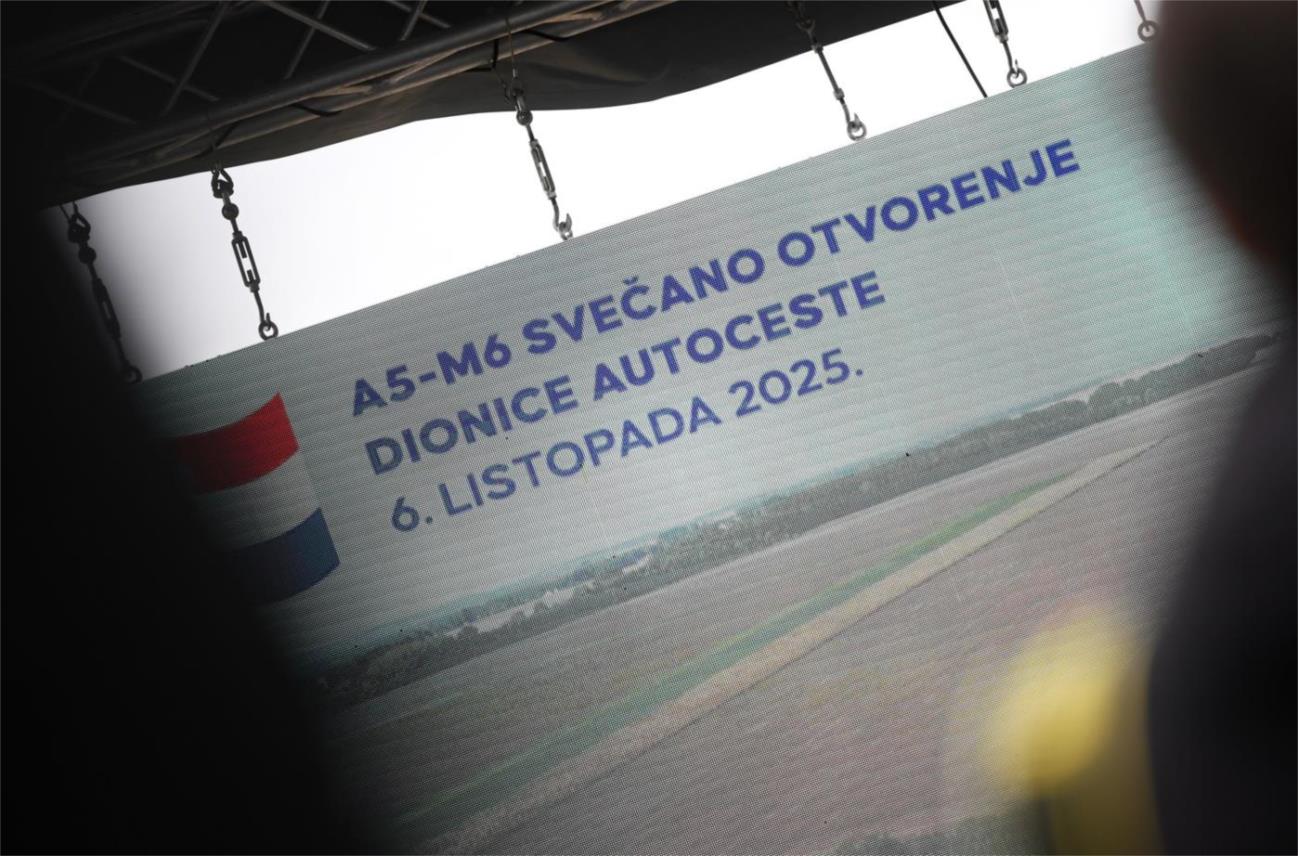 Hrvatska završila autocestu na Koridoru Vc: Od Osijeka do Budimpešte za dva sata