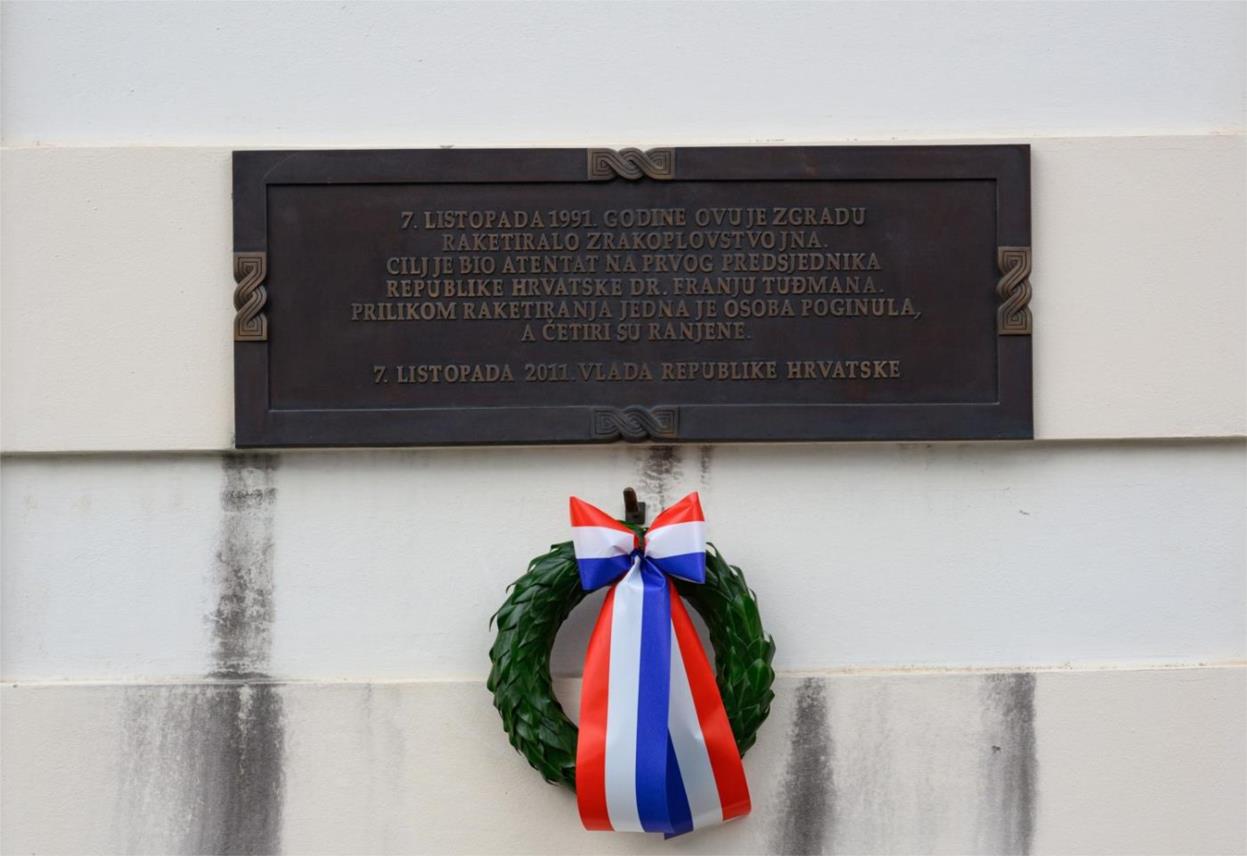 Hrvatska obilježila 34. obljetnicu raketiranja Banskih dvora