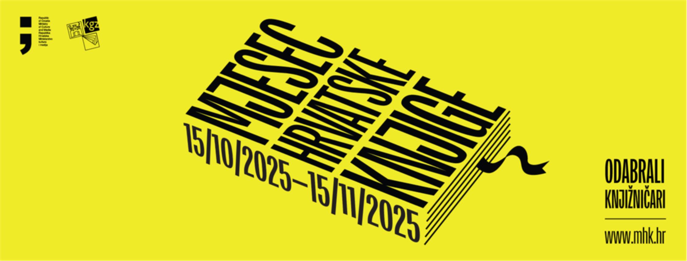 Program Mjeseca hrvatske knjige u Dubrovniku