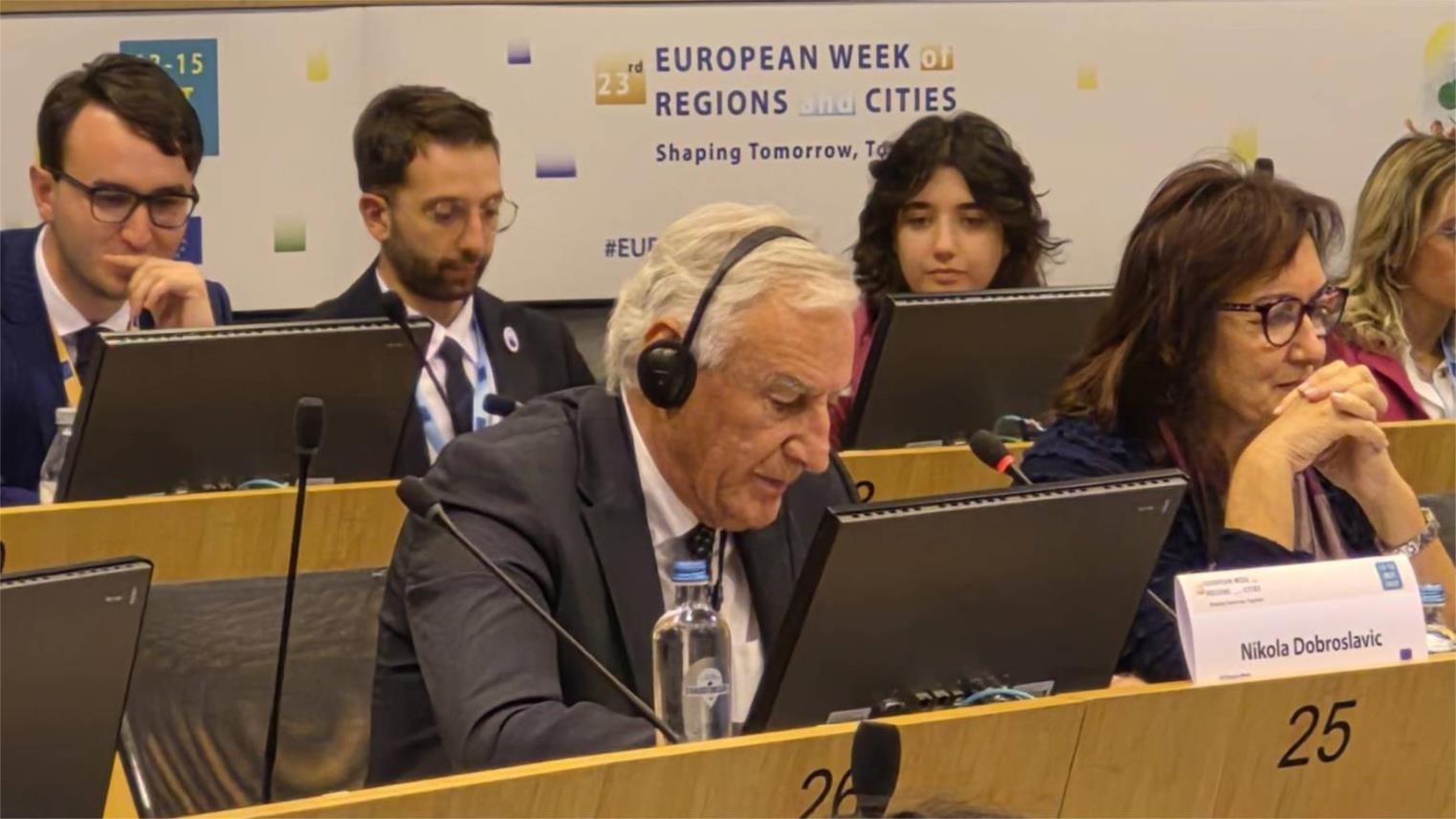 Dubrovačko-neretvanska županija na konferenciji o Mediteranu Dubrovačko-neretvanska županija na konferenciji o Mediteranu